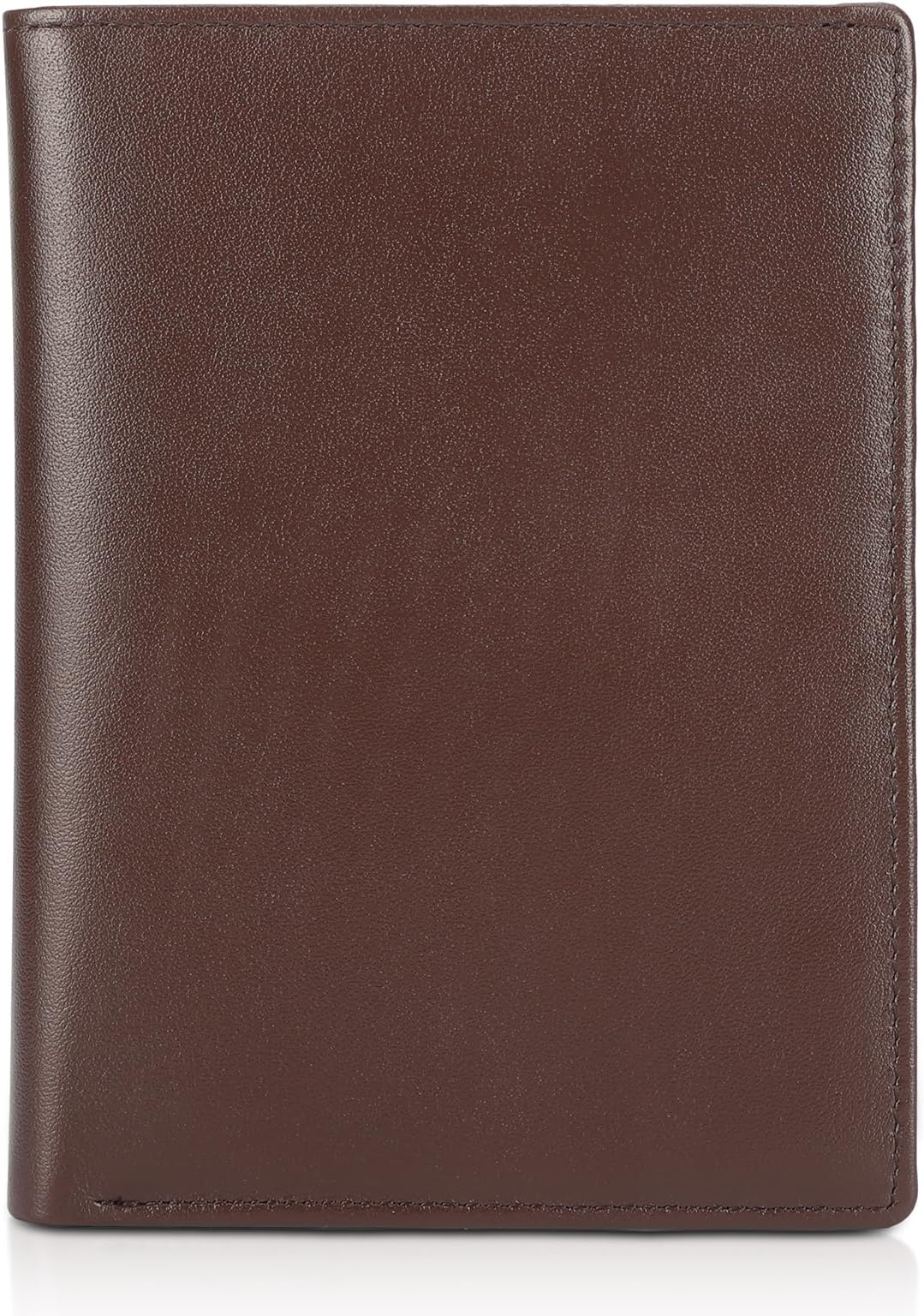 Polare Luxury RFID Blocking Leather Passport Holder Travel Wallet For Men and Women (Coffee)