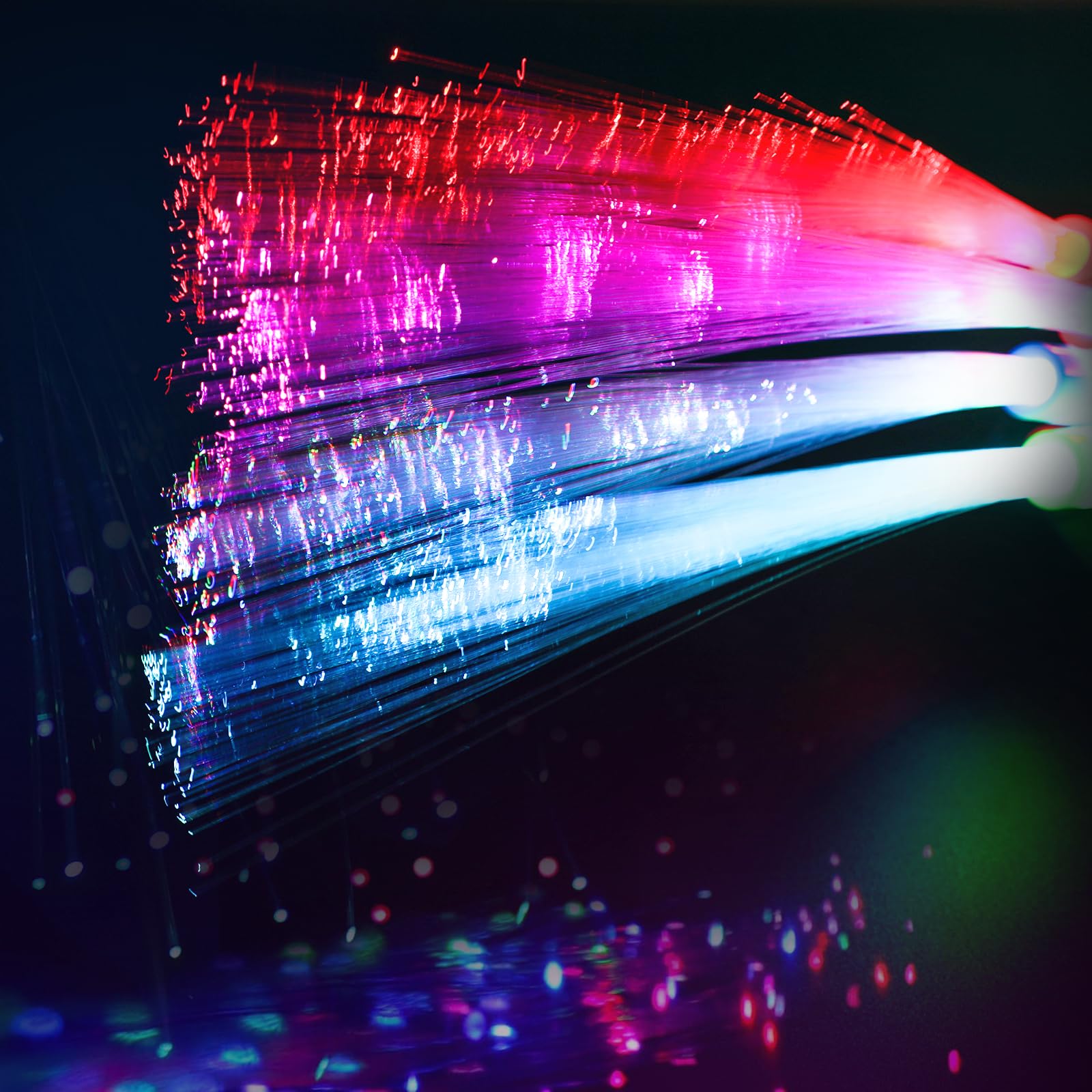 Kangtaixin 24 bastoncini luminosi a LED colorati – Asta luminosa in fibra di vetro con batteria, giocattolo regalo in fibra di vetro per bambini per feste notturne, concerti, Natale, carnevale,