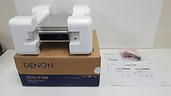 その他 DENON DCD-F109 Denon DCD-F109 CD Player Silver Compact Disc Deck Very Good