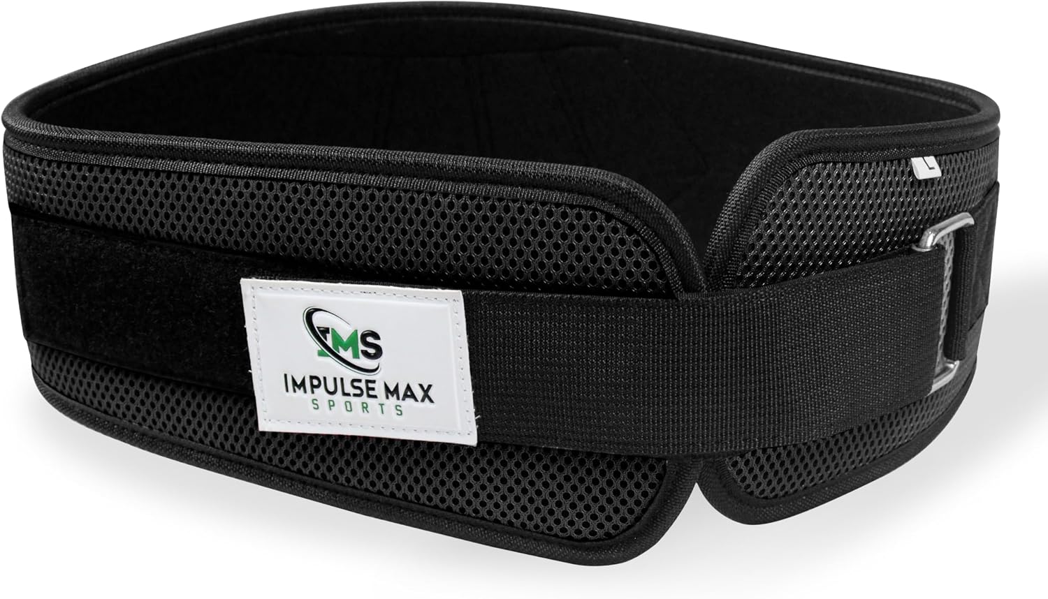 Impulse Max Sport Weight Lifting Belt For Men and Women - 6 Inch AUTO LOCK Weight Lifting Padded Back Support, Men Women Gym Fitness Strength Training, Bodybuilding Powerlifting Weightlifting Workout, Deadlift Squat,Cross Training