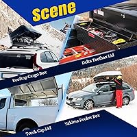 Vista 8 de ARANA - Amortiguadores a gas de 11 pulgadas, 22 lb/100 N, apto para caja de equipaje, caja de herramientas, caja de juguetes, armarios, 2