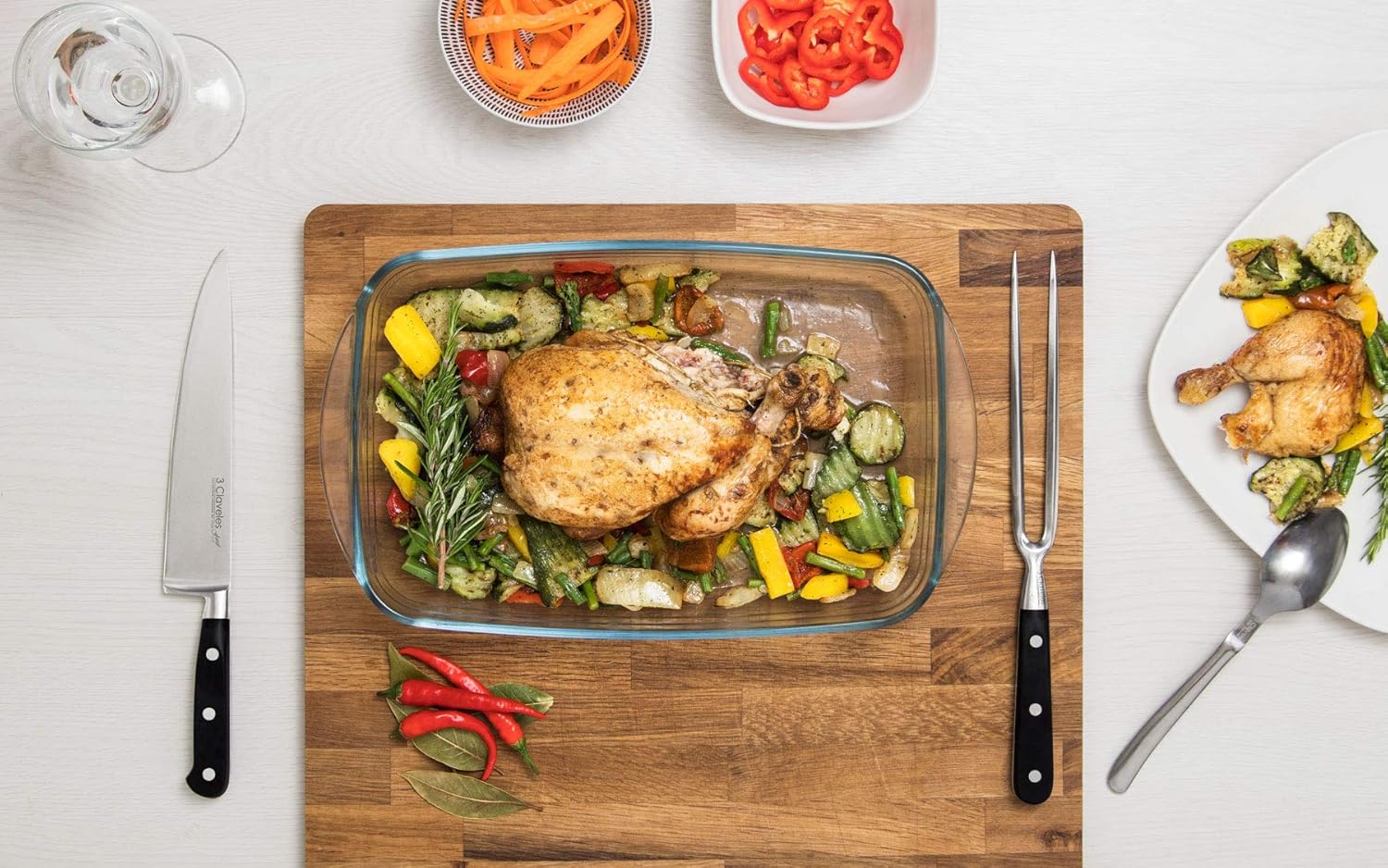 3 Claveles forgé – Fork trinchante Forged, 16 cm, 6.5 Inch