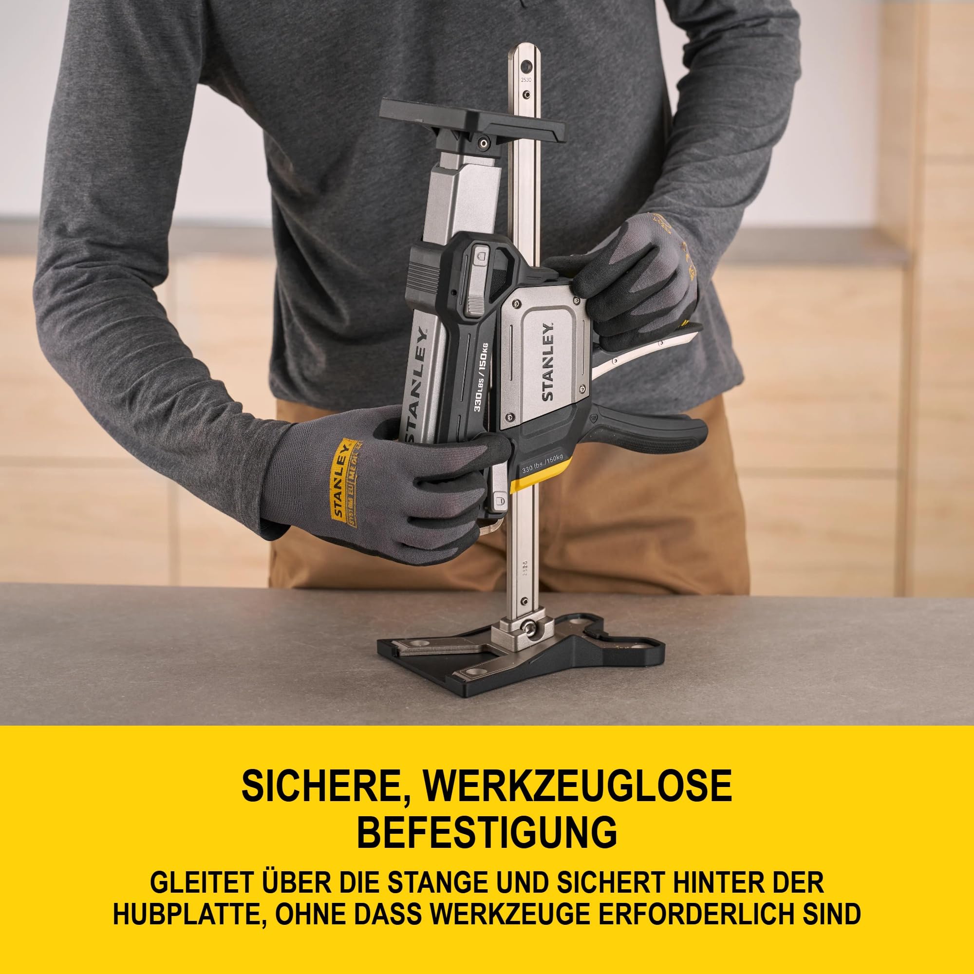Stanley TradeLift Plus Multifunktions-Hebe-, Nivellier-, Halte- und Spreizwerkzeug-Zubehör, FMHT83554-1