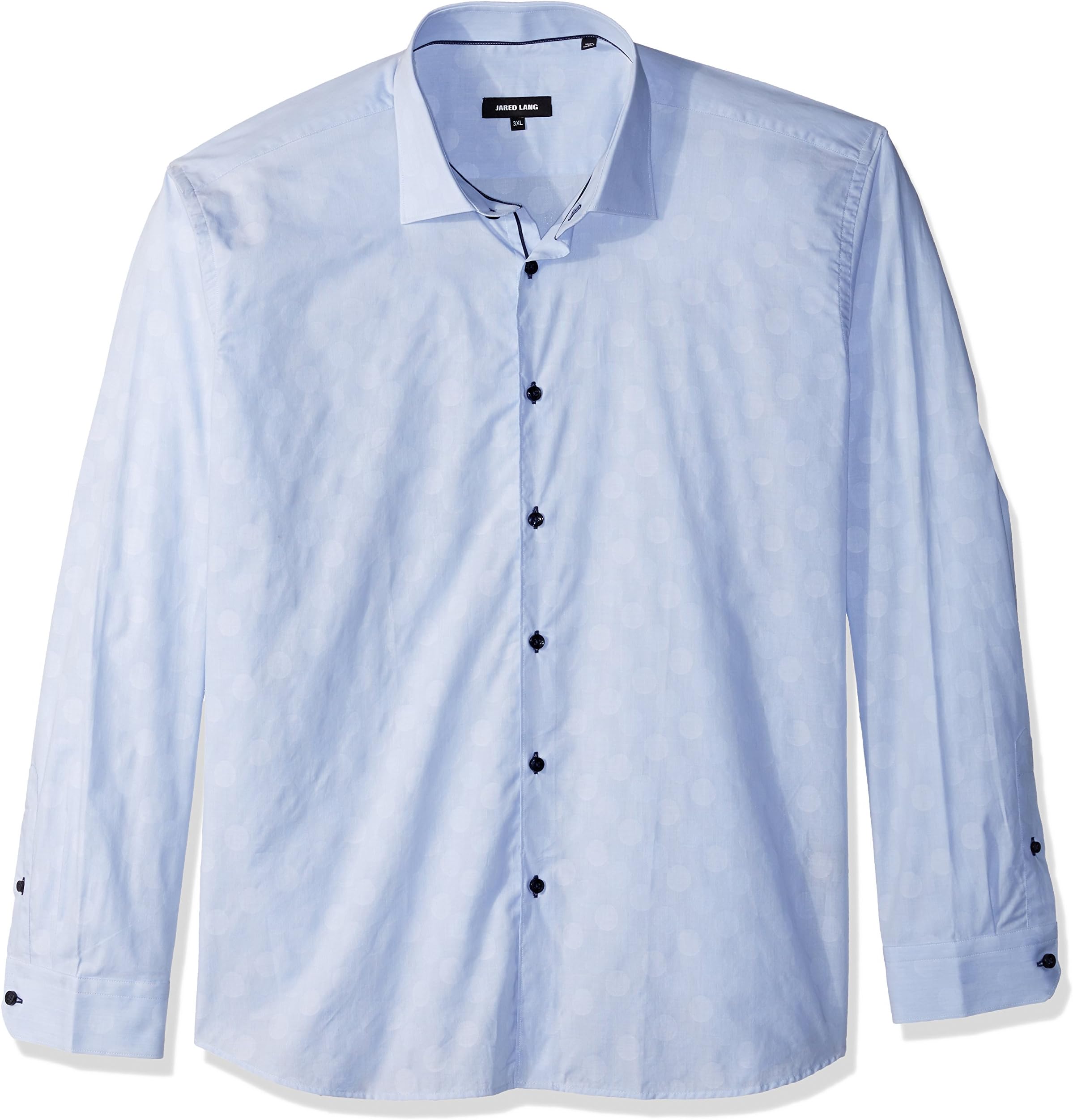 Jared Lang Men's Shirt in Light Blue Button