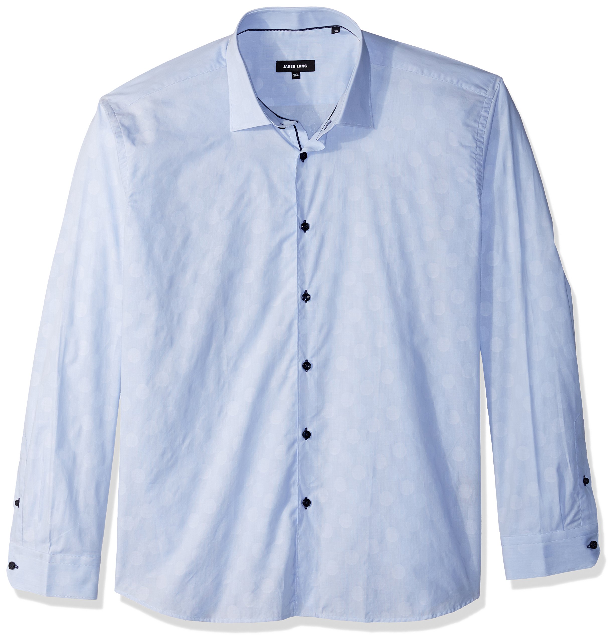 Jared Lang Men's Shirt in Light Blue Button