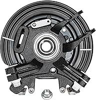 Vista 859 de Detroit Axle - 4 brazos de control de extremo delantero para Nissan Frontier Xterra 2000-2004 Brazos de control inferior y superior con rótulas