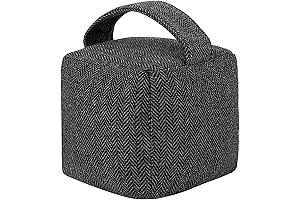 4.4 lbs Heavy-Duty Fabric Door Stopper: Your Guardian of Tranquil Rooms