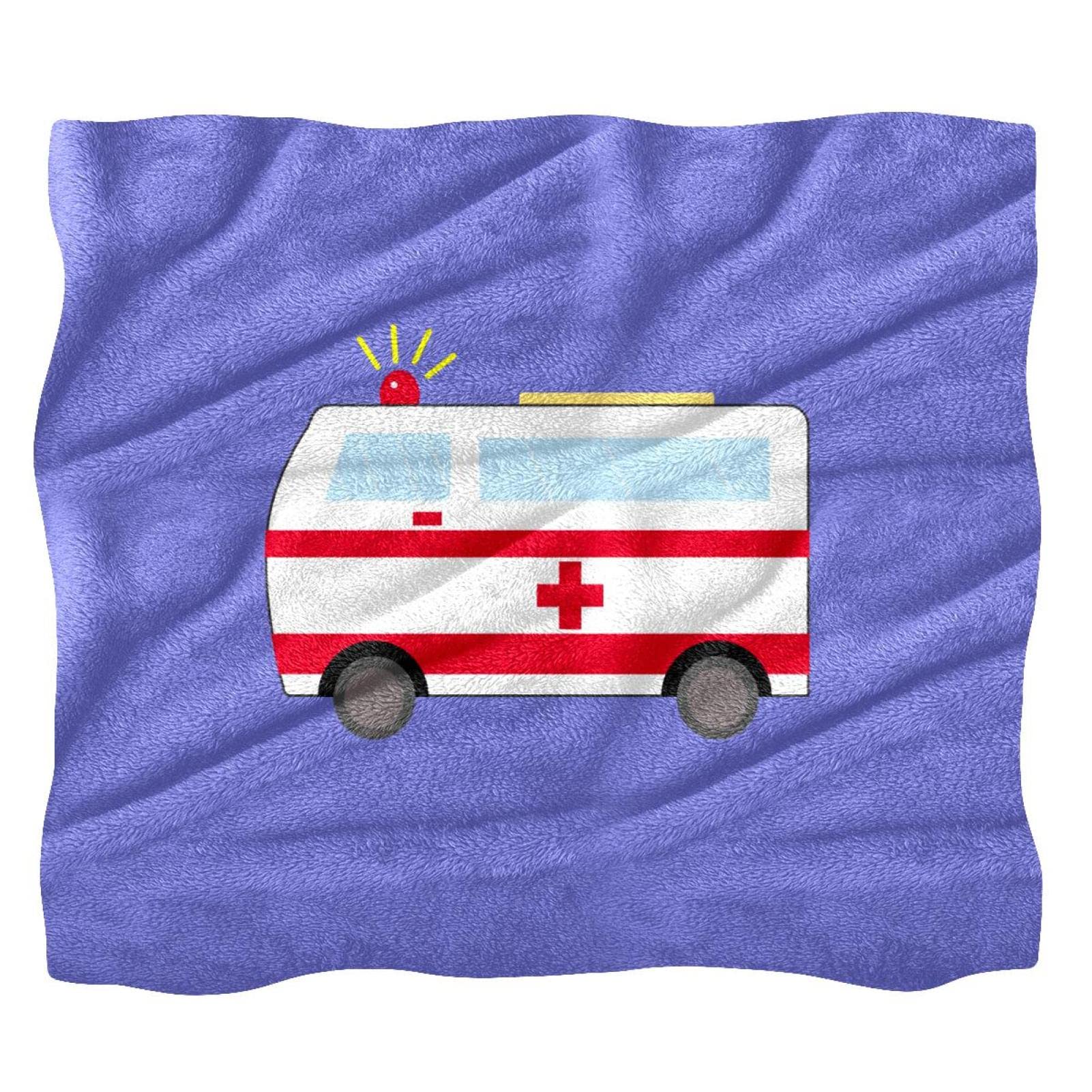 Couverture de lit moelleuse et couvre-lit enfant violet confortable