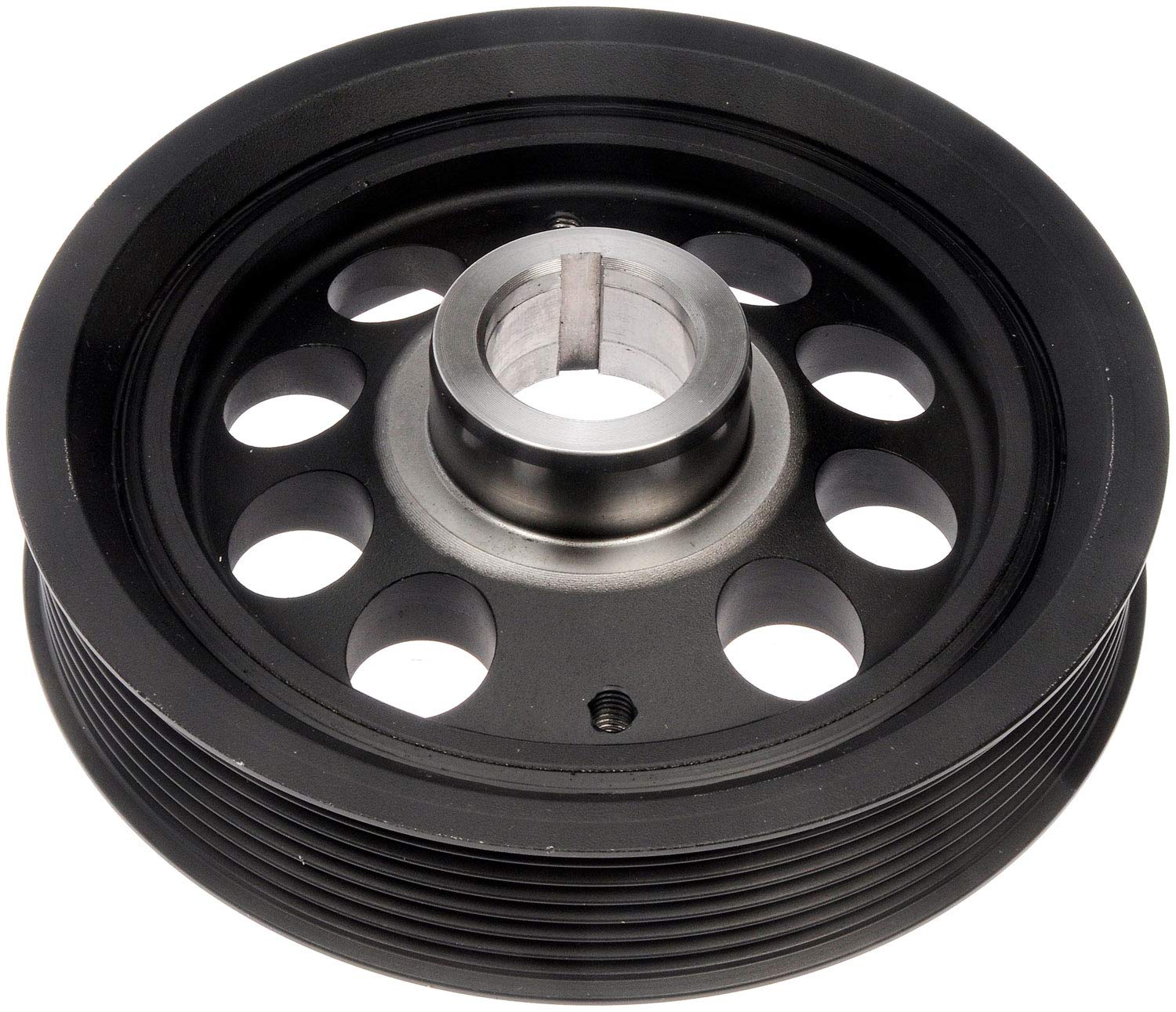 Dorman 594-627: Harmonic Balancer Assembly - Harmonic Balancer Assembly - Crankshaft Damper - Harmonic Dampener - Engine Harmonic Balancer - Crankshaft Dampener - Crankshaft Pulley - This direct replacement harmonic balancer features a stress-resistant rubber bond to properly absorb engine vibration. Stringent standards help ensure excellent tensile and impact strength for greater durability. - Nissan 2020-11