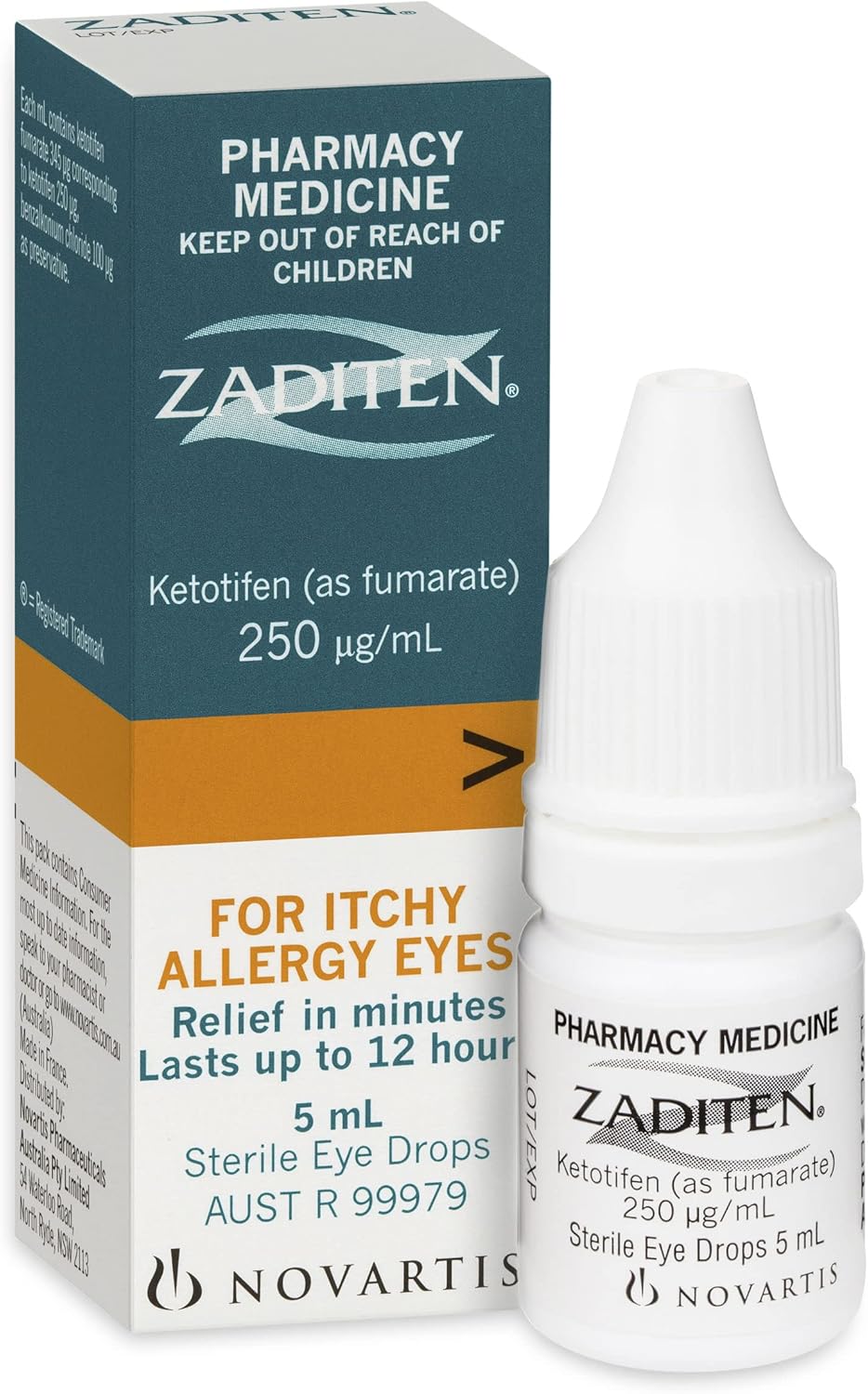 Zaditen Eye Drops 5ml Health, Household & Personal Care