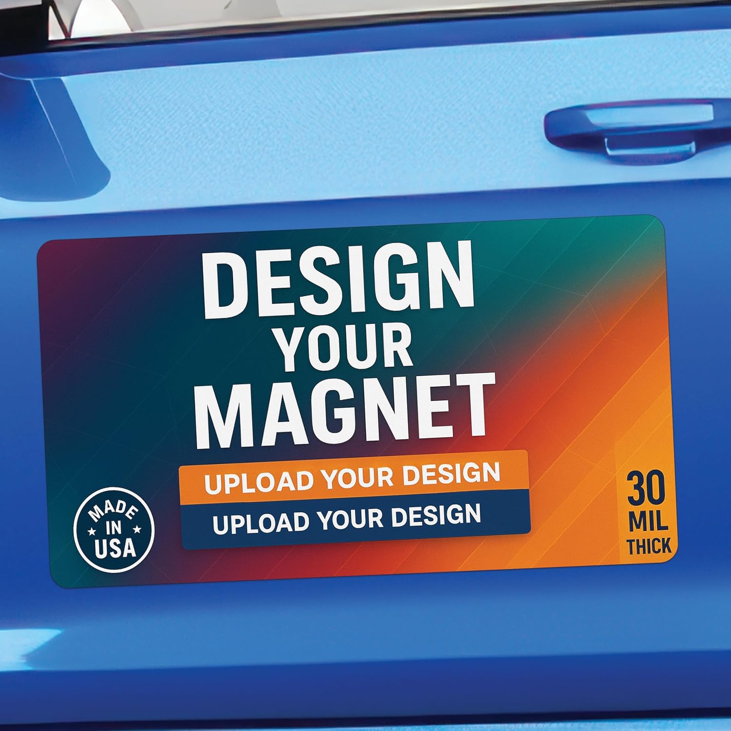 Amazon.com: Custom Car Magnets - Personalized Magnetic Signs for ...