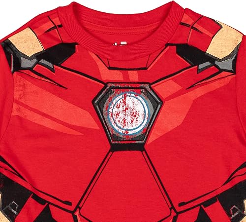 Miniatura 6 de Marvel Paquete de 2 camisetas para niños pequeños a niños grandes (2T - 18-20)