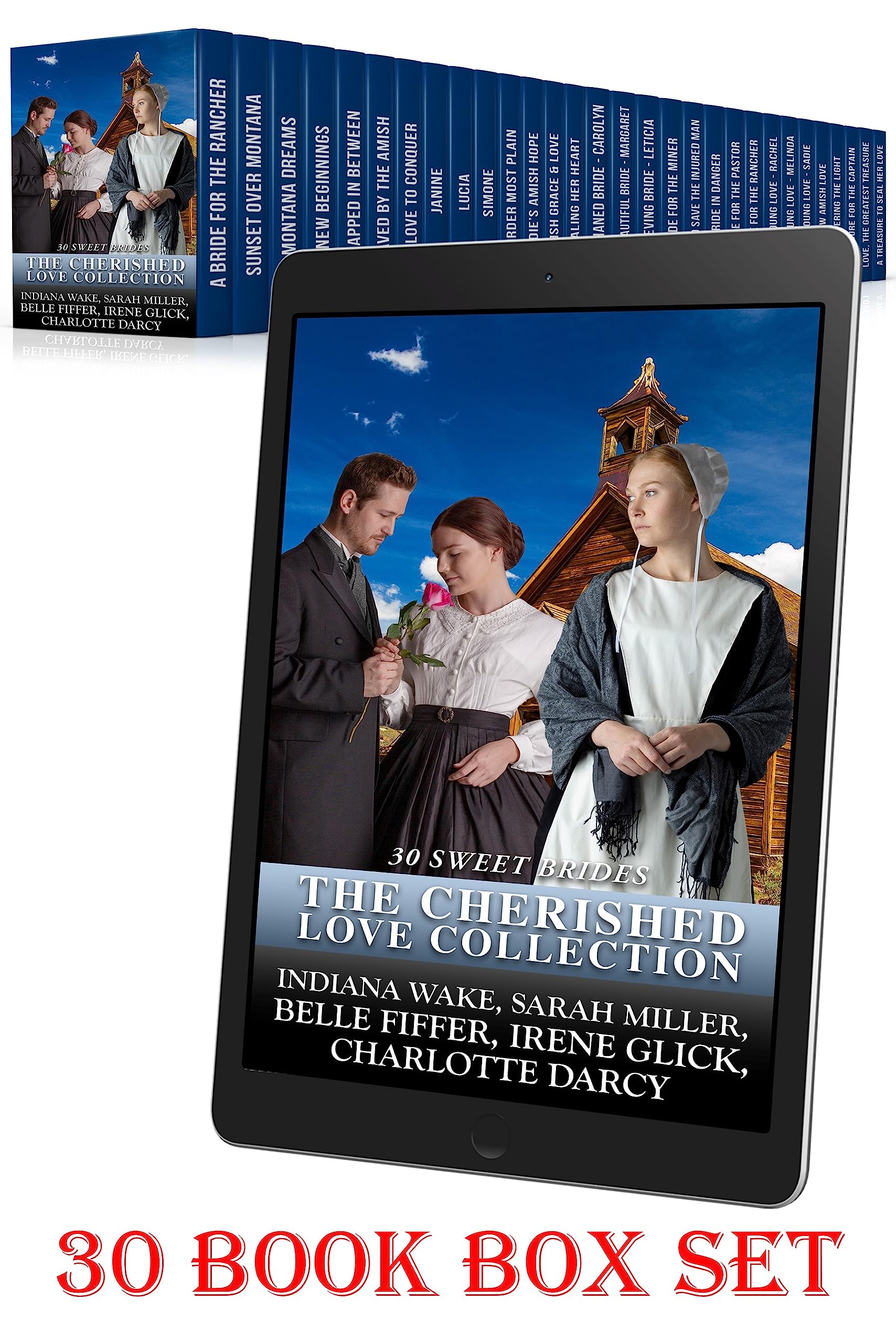 The Cherished Love Collection: 30 Sweet Bride: 30 Book Box Set (Hearts in Harmony Mega Sweet Romance Collections 8)