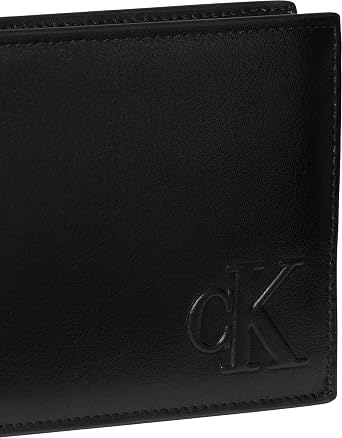Calvin Klein Erkek Cüzdan, Black, Tek Beden