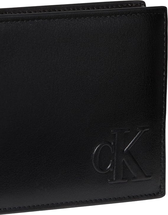 Calvin Klein Erkek Cüzdan, Black, Tek Beden