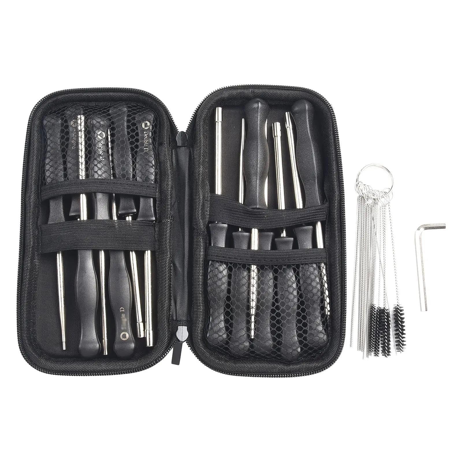 14 Pz Strumento Di Regolazione Del Carburatore Cacciavite Chiave A Tubo Set Spazzole Per La Pulizia Per Motosega Eater Trimmer Riparazione Utensili Manuali