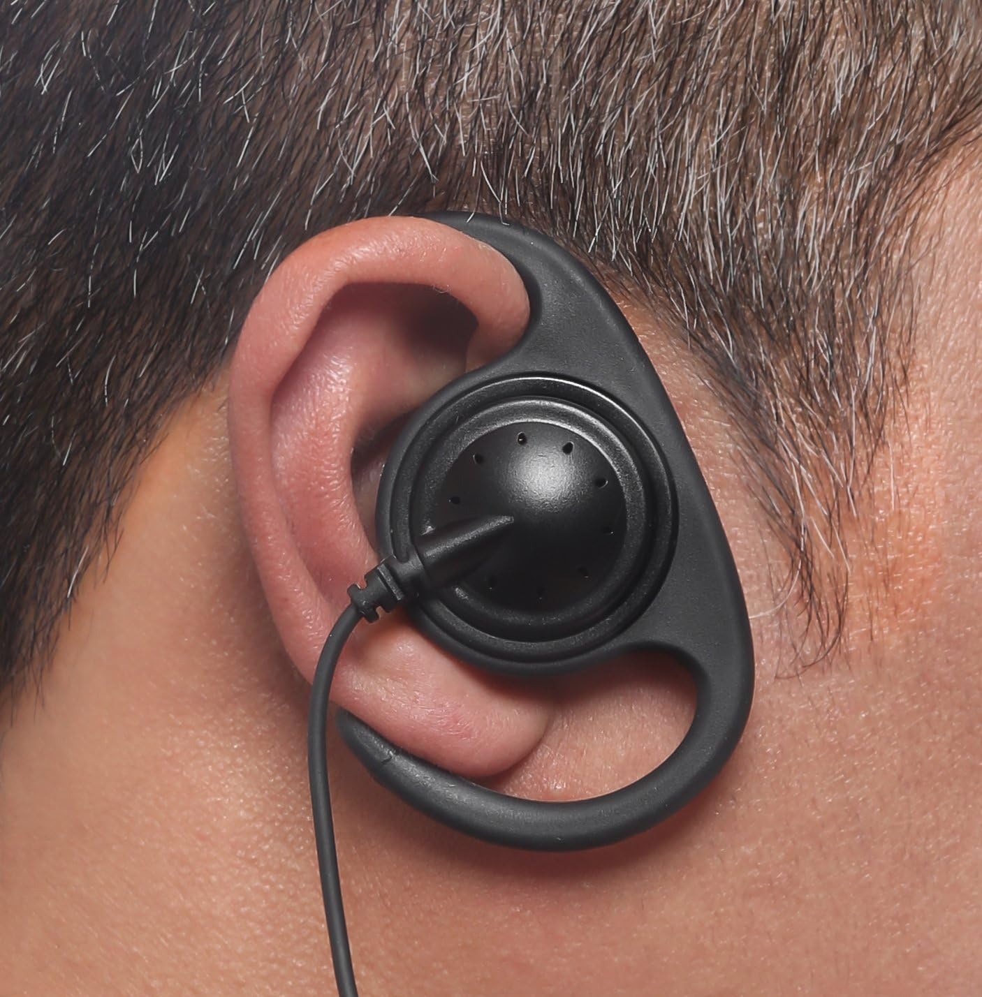 Earpiece worn on ear