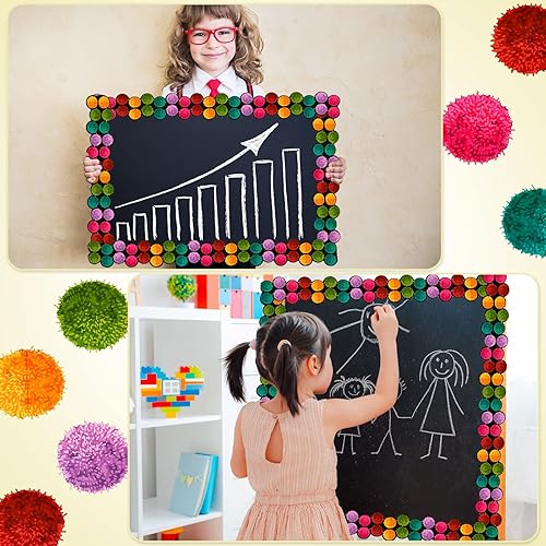 Vista 64 de Panelee Borde inspirador de confeti de 68.9 pies, borde de tablón de anuncios, mariposas, flores, abeja, espacio, inspirador, linda decoración