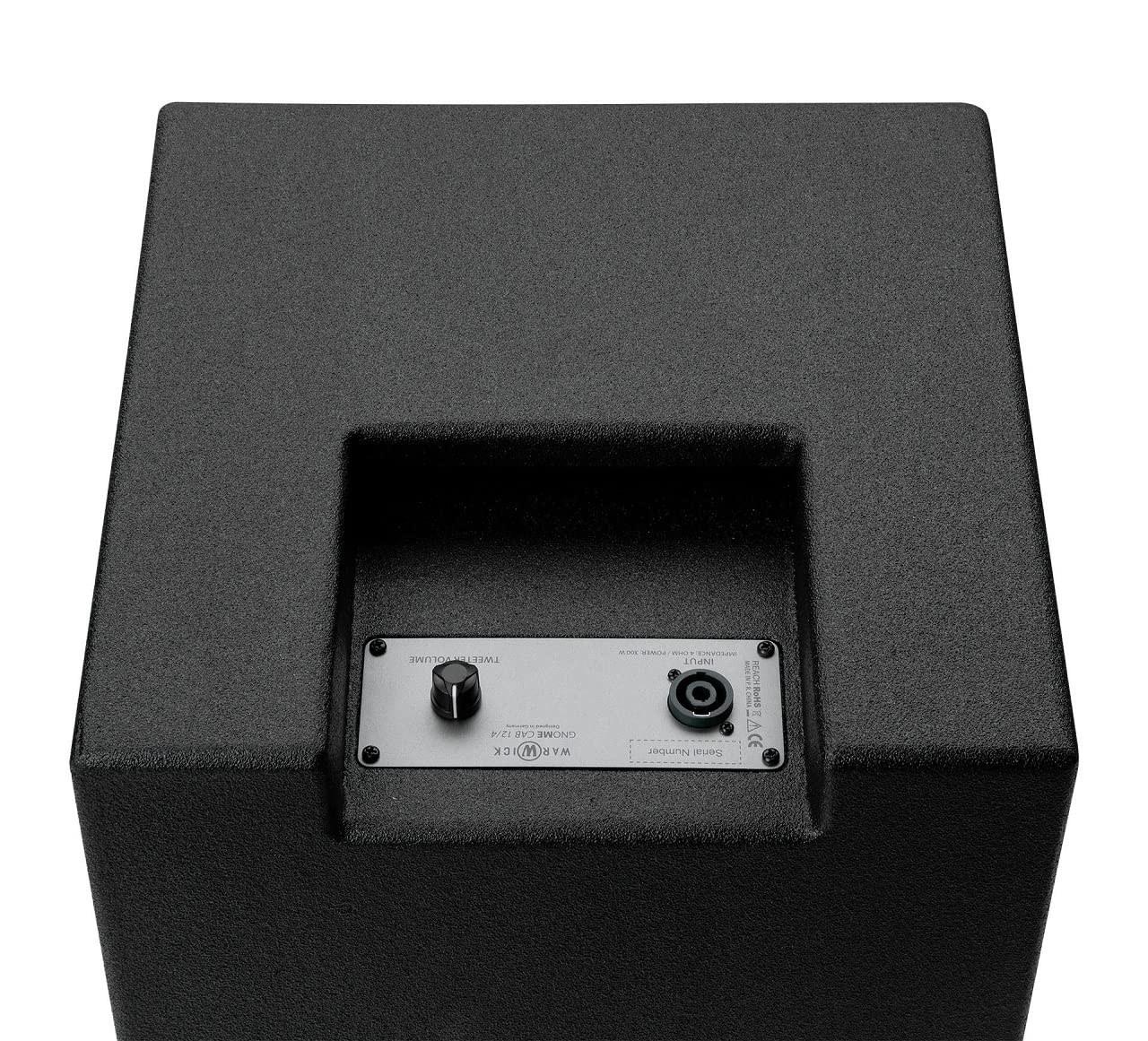 Warwick Gnome Pro CAB 12/4 1x12 inch 300W basgitaar speakerkast (W A GNOME CAB 12-4)