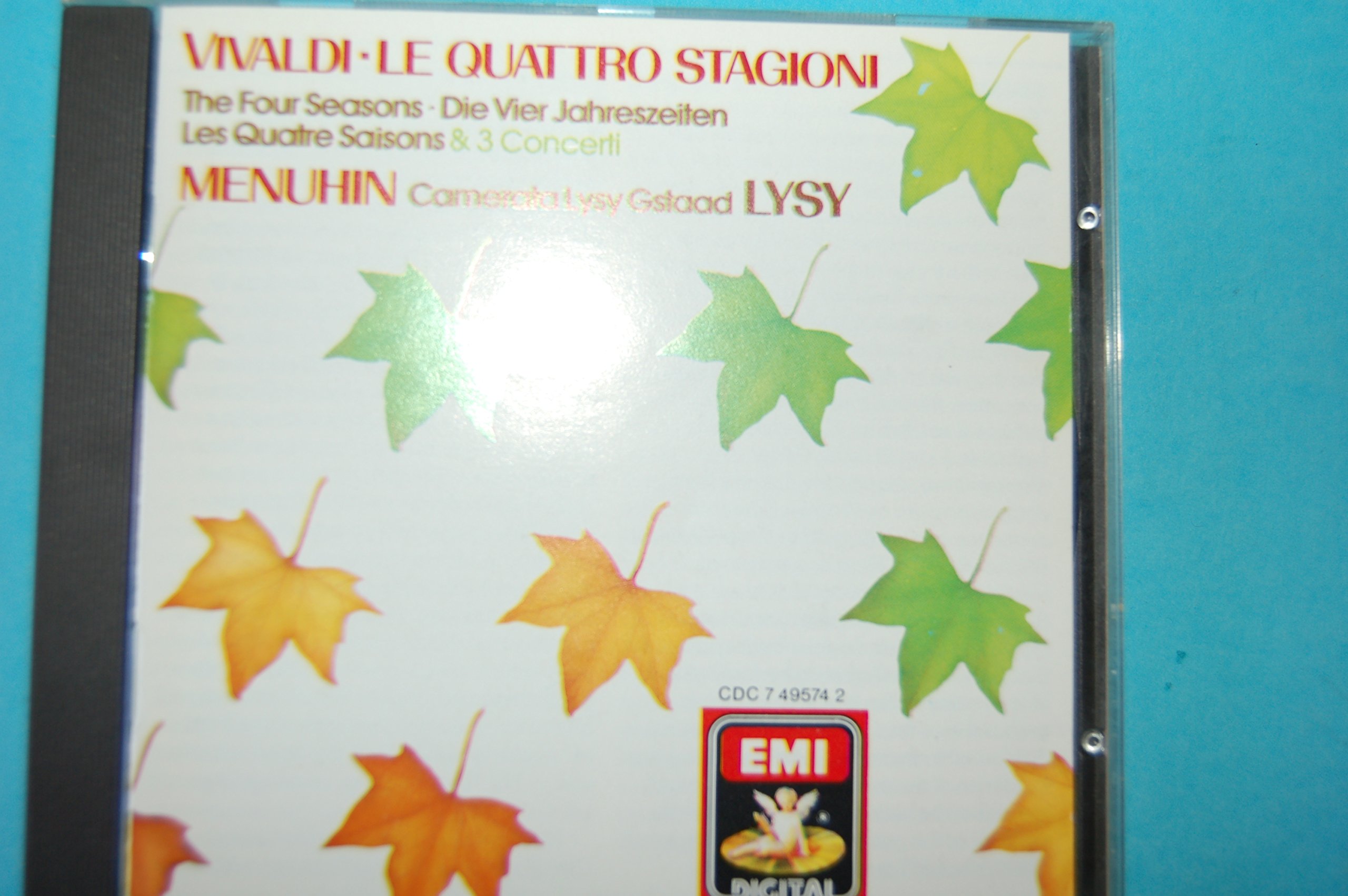 Four Seasons [Audio CD] Vivaldi and Menuhin