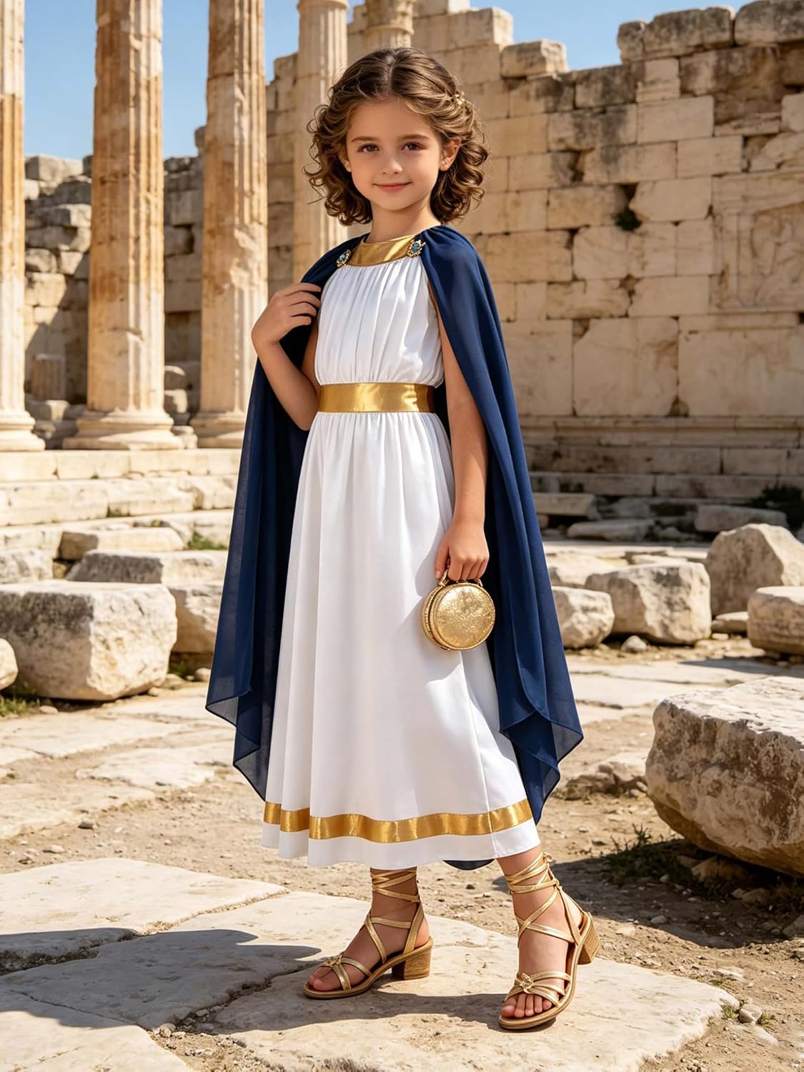 ACSUSS Kids Mythology Dress‑up Ancient Carnival Wear image 3