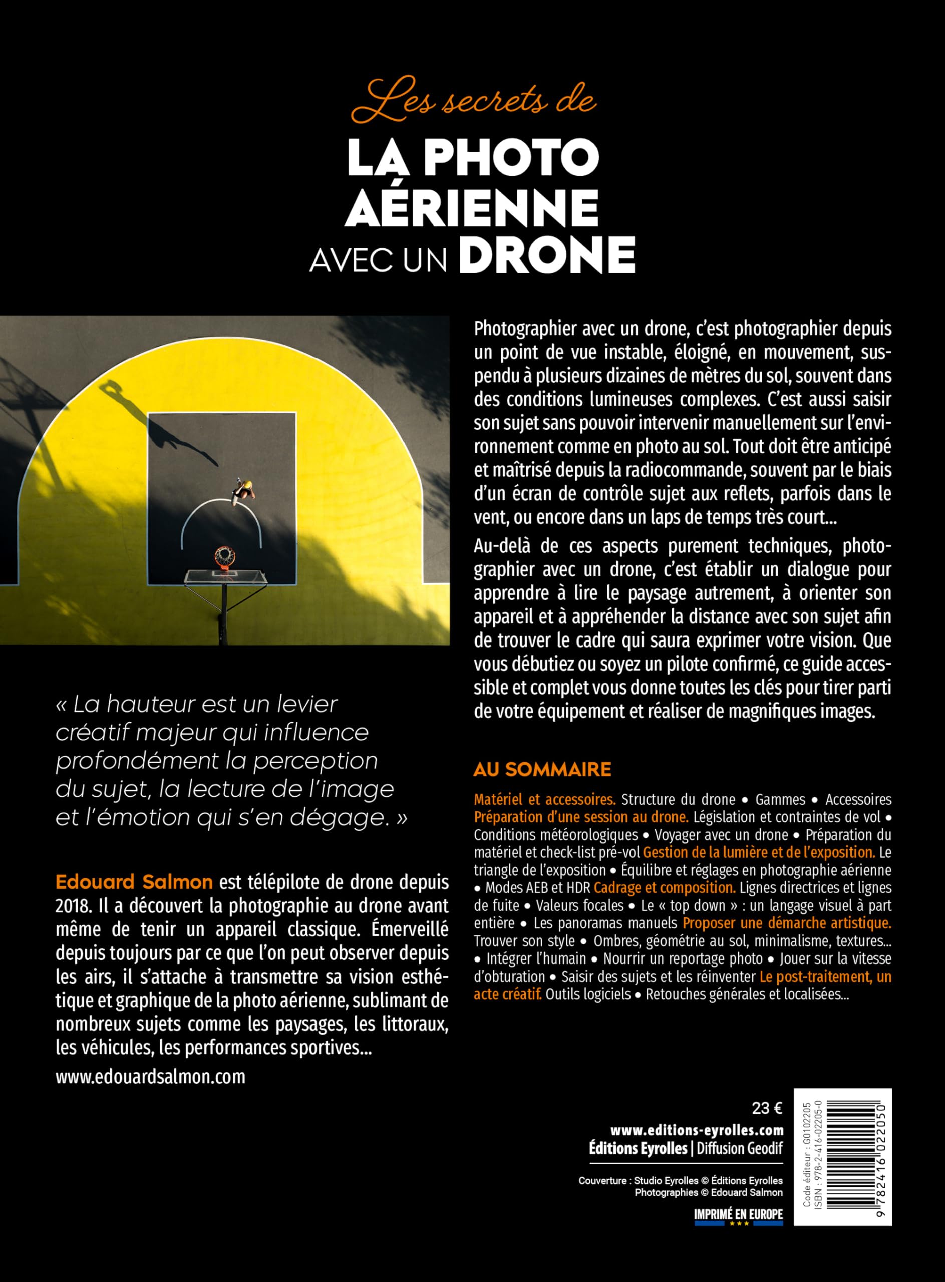 La photo aérienne avec un drone: Matériel - Prise de vue - Esthétique