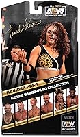 Vista 2 de Ringside Thunder Rosa - Figura de acción de lucha libre de juguete AEW Unrivaled 9