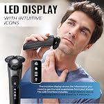 Philips Electric Shavers for Men, Rechargeable Wet/Dry Electric Shaver with SenseIQ Technology, Cordless Electric Razors for Men with Pop-up Trimmer, Travel Case