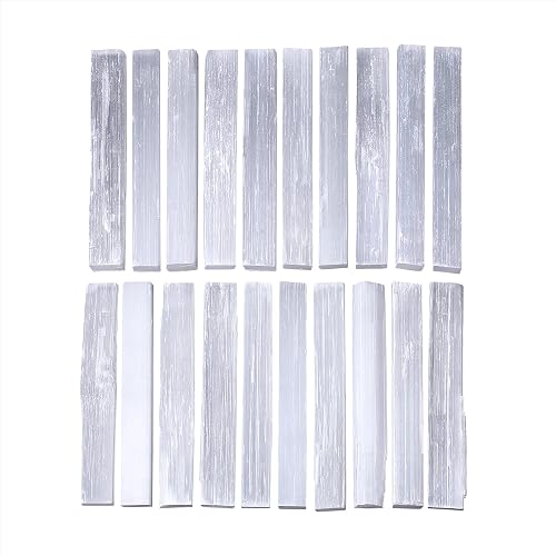 4" Selenite Crystal Sticks Selenite Wand Crystals Bulk