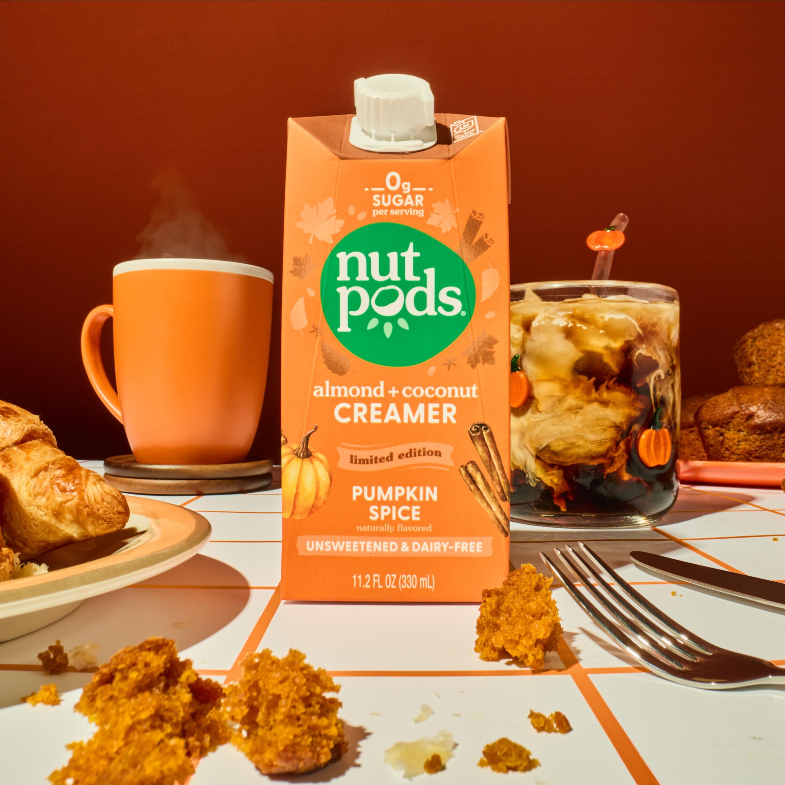 Amazon.com: nutpods Pumpkin Spice Creamer - Unsweetened Dairy-Free