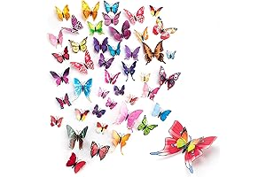 Fomtor 3D Butterfly Wall Stickers, the Ultimate Room Decor Solution