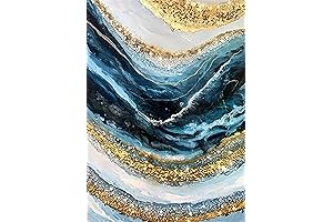 JATOK 5D Diamond Painting Kit: Create a Stunning Wave Masterpiece