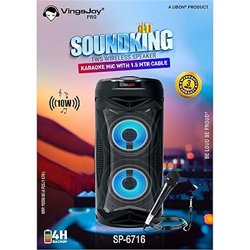 Vingajoy speaker with mic Outlet