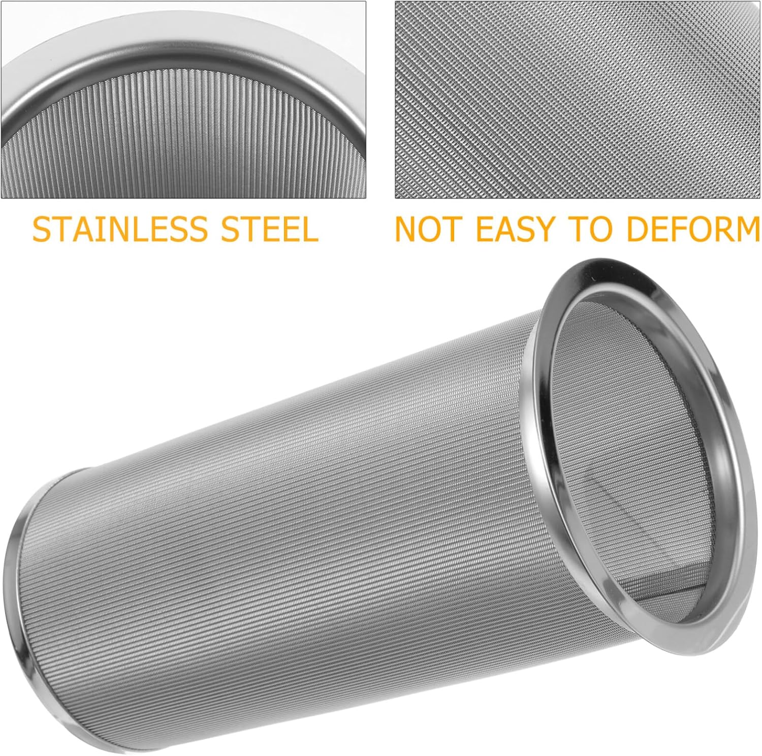 Cold Brew Coffee Filter for Wide Mouth Mason Jar, Stainless Steel Filter Coffee Tea Fruit Infuser Coffee Strainer Mason Canning Jar Mesh Coffee Filter Iced Coffee Maker 15cm