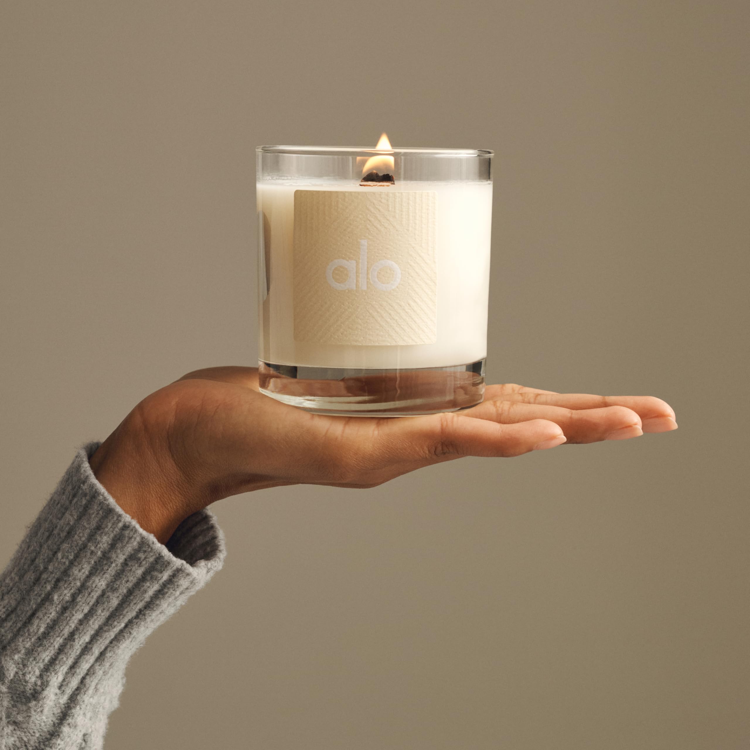 Amazon.com: ALO Signature Candle | Soft & Warm Sandalwood Scent