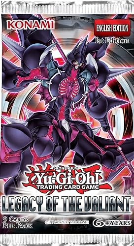 Konami Yu-Gi-Oh! TCG: Legacy of The Valiant Booster Pack