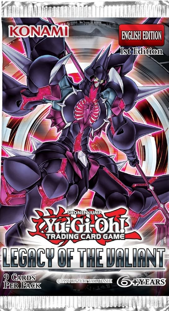 遊戯王OCG LEGACY OF THE VALIANT 10パック Amazon.com: Konami Yu-Gi-Oh! TCG: Legacy of The Valiant