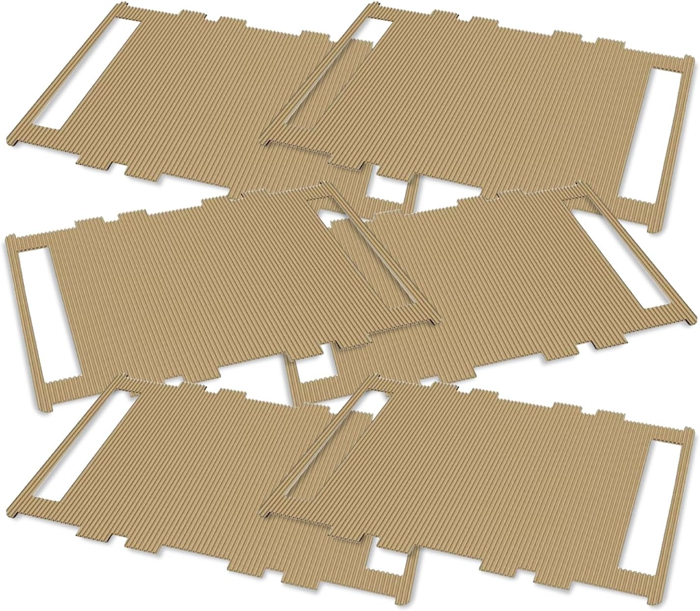 Brinsea Corrugated Cardboard Hatching Mat for Ovation 56 Egg Incubator, Textured Disposable Hatch Floor Covering to Improve Chick Surface Grip, Easier Cleaning, Pack of 6 Mats