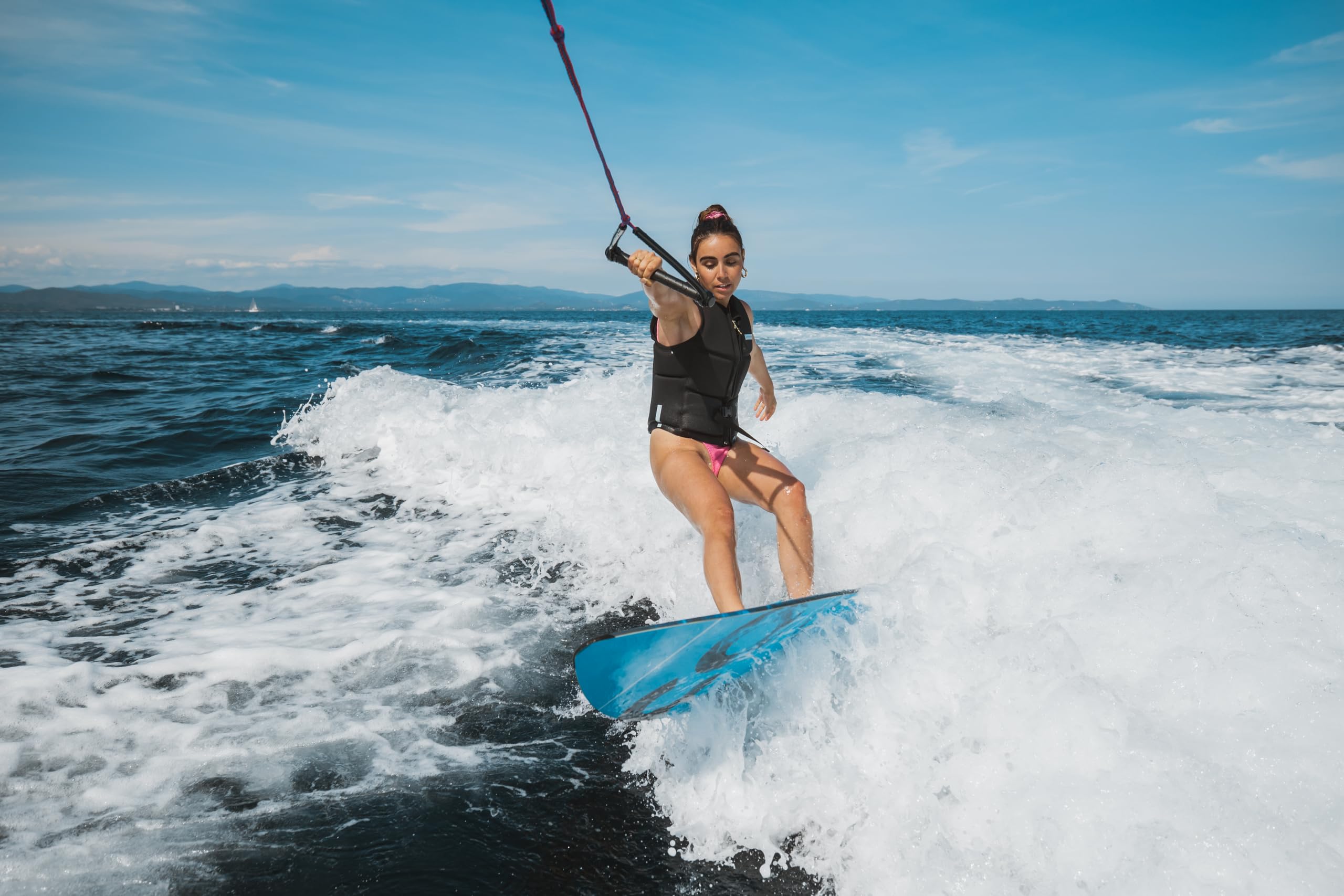 Coasto - Wakesurf Onyx PB-CWKSONYX - Planche Légère, Confortable et Pratique - Stable, Rapide et Agréable à Manier - 3 Ailerons - Riders Débutants à Intermédiaires - Charge Maximale 90kg - 160 x 50 cm