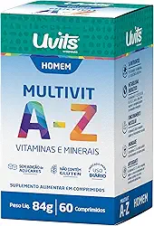 Multivitaminico MultiVit A-Z Homem 60 Comprimidos - Uvits