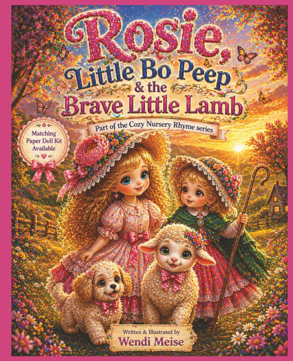Rosie, Little Bo Peep and the Brave Little Lamb, A Cozy Nursery Rhyme Story About Kindness, Courage, Friendship, and Helping Others: A Cozy Bedtime ... for quiet cuddles and cozy bedtime routines)