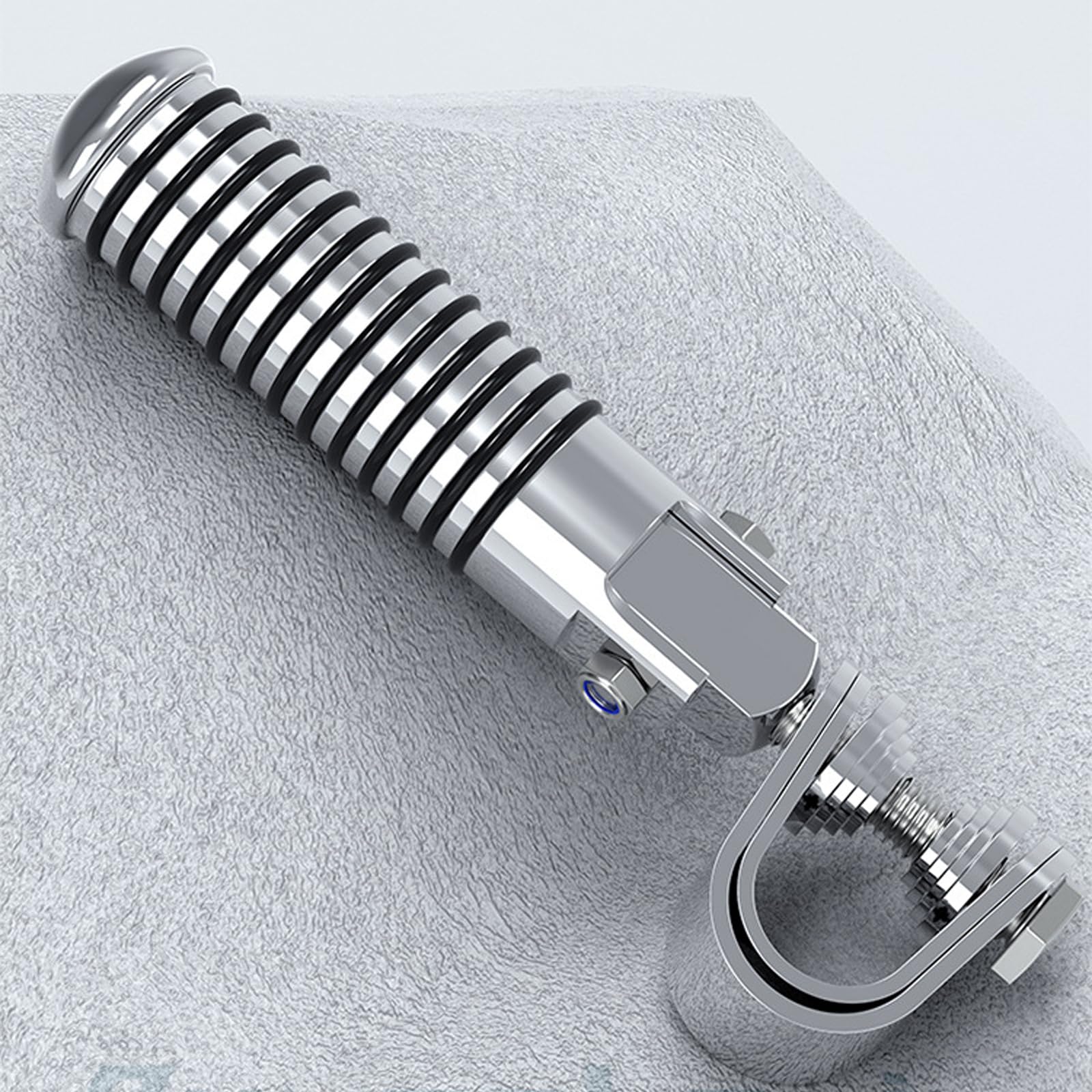 Poggiapiedi Per Moto, 2 Pezzi Universali Modificati Cnc Poggiapiedi Per Barre Paramotore Per Moto 28 Mm-32 Mm Pedali Pieghevoli A 90 Gradi In Lega Di Alluminio Con Protezione In Gomma