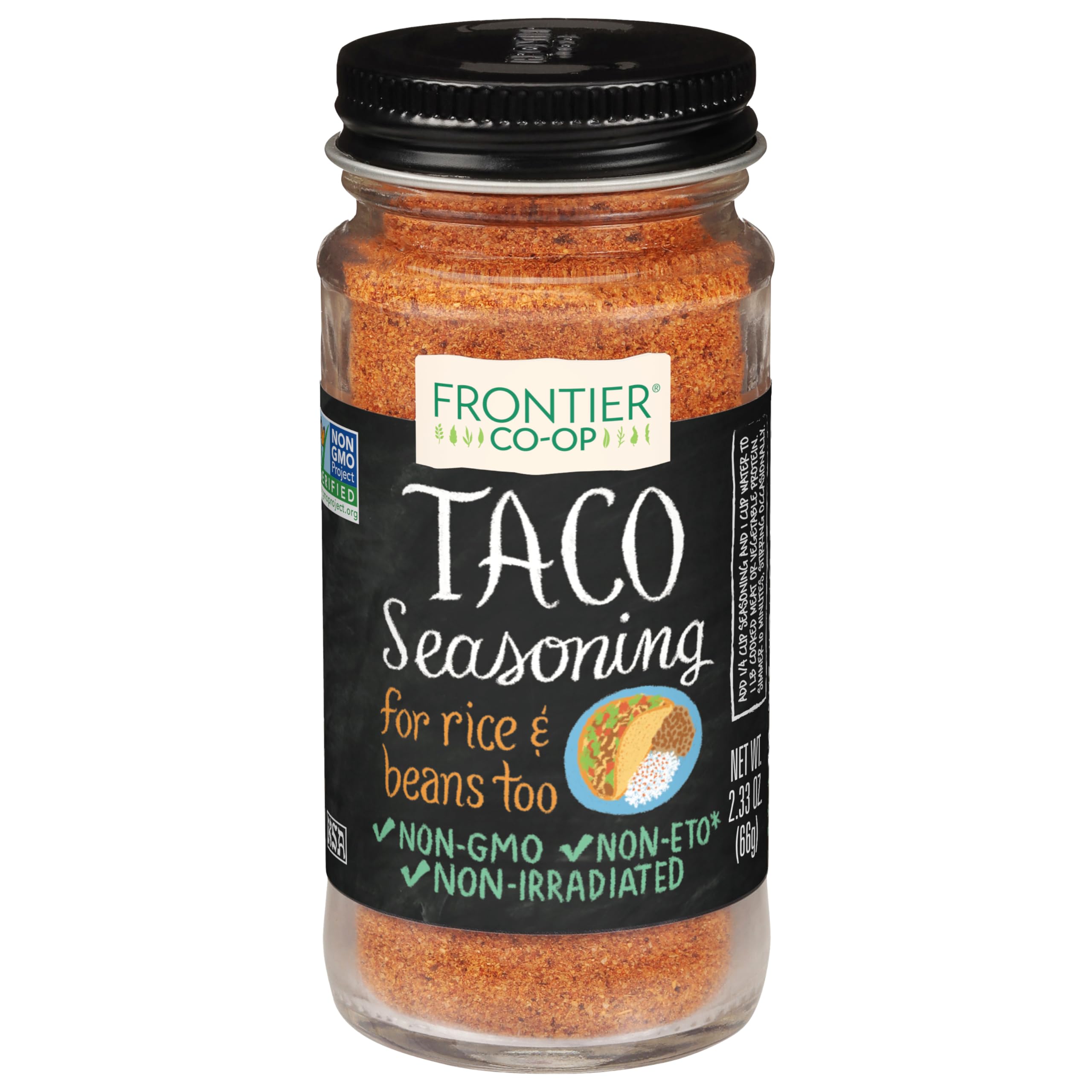 Taco Seasoning, 2.33 oz (66 g)