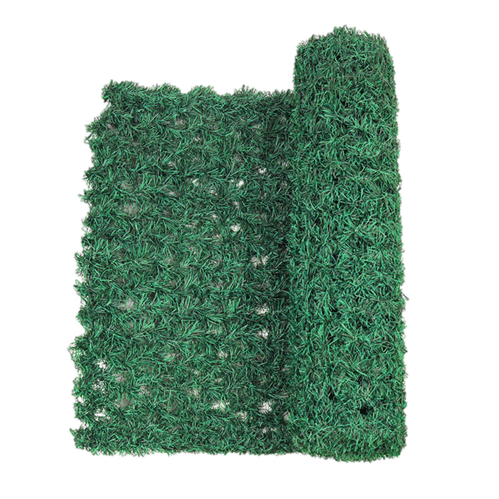 Schermo di artificiale Green Ivy Recinzioni Screen Guardrail Covers | 0,5 x 2 m Schermata per la privacy artificiale Ivy Recinzione per la privacy Decorazione per fondale da parete Balcone