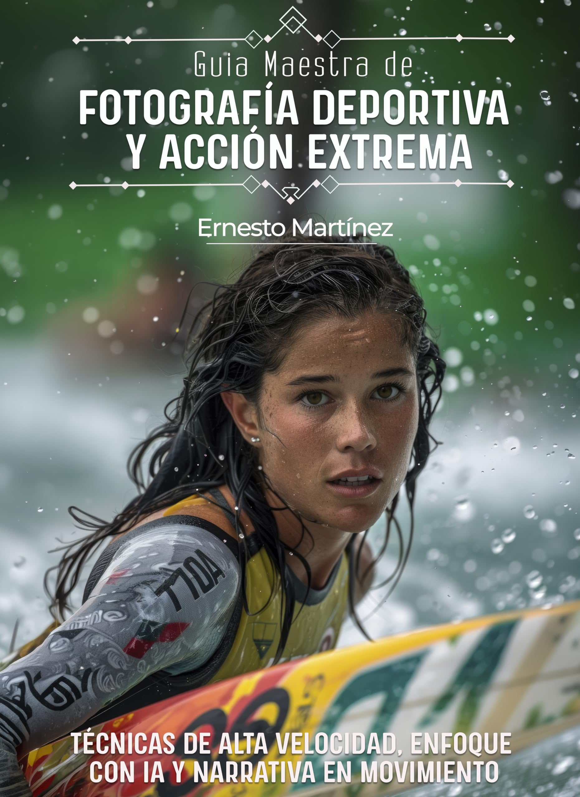 Guide de photographie sportive et d'action livre de techniques haute vitesse en espagnol