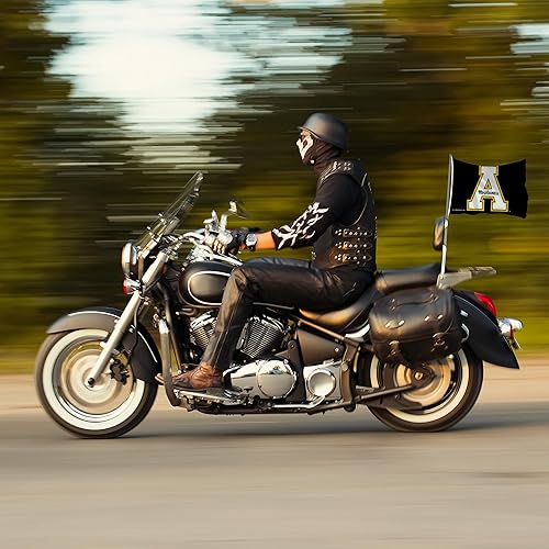 Miniatura 4 de Rico Industries NCAA Stripes - Bandera de utilidad de doble cara - Ideal para barcocarrito de golf, hogar, etc.