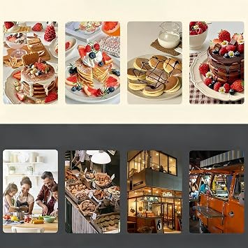 Mini Pancake Maker Machine Dual Plate 25/50pcs, Non-Stick Commercial Dutch Pancakes Maker Stainless Steel, Electric Muffin Waffle Baker with Temp&Time Control for Restaurant, 110v 50holes
