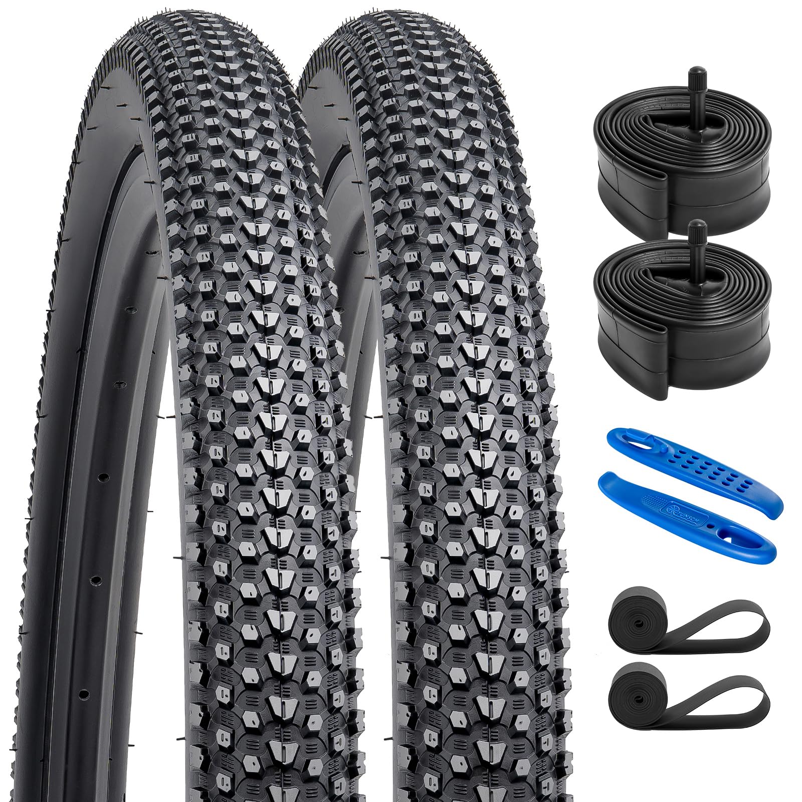 Bicycle Tires 28 Inch Bike Tube 2-PCS 29