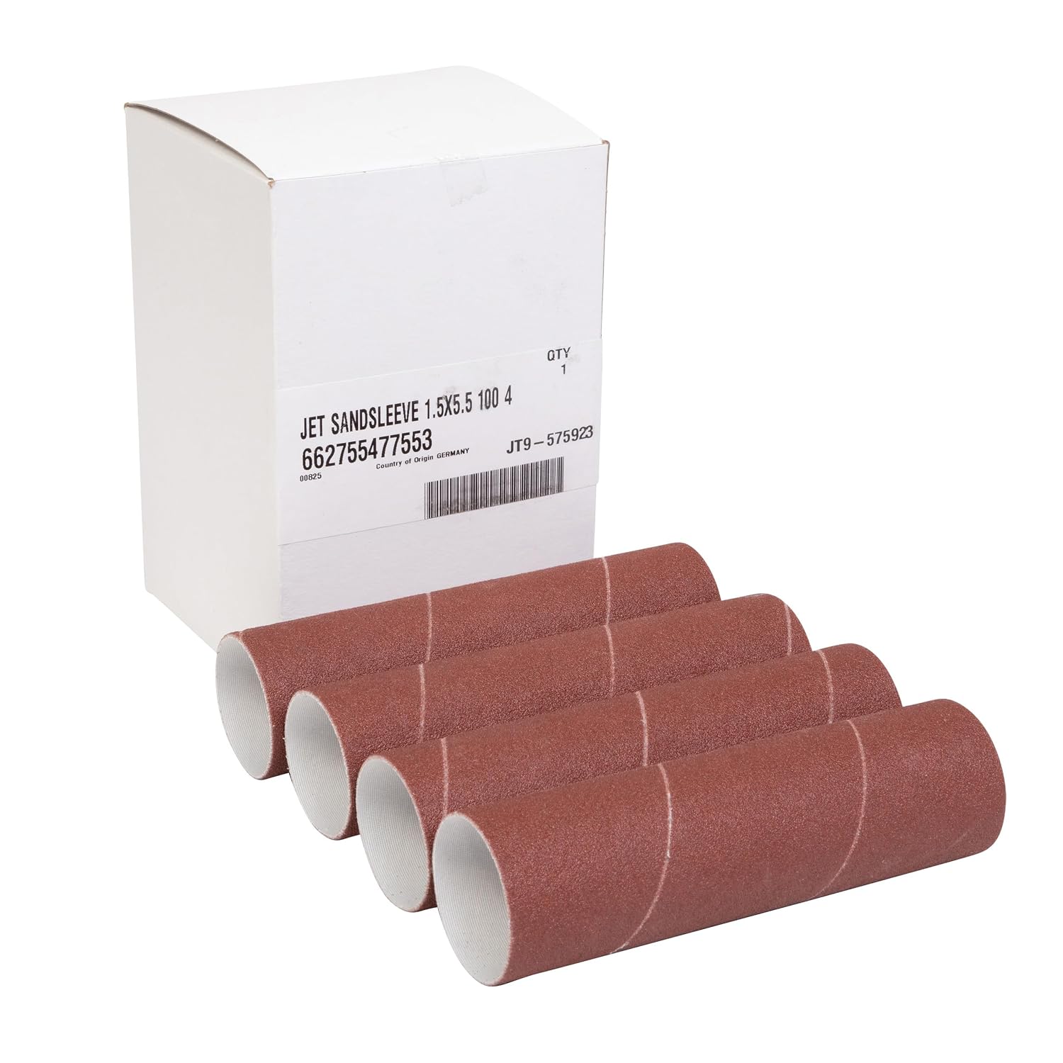 JET 1-1/2" x 5-1/2" Sanding Sleeves, 100 Grit (575923)