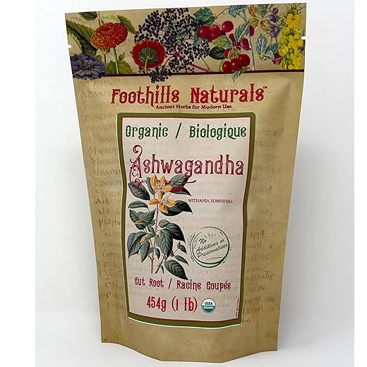 Organic Ashwagandha Root - 454g